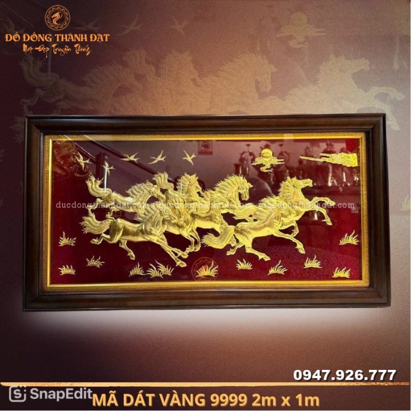 TranhMaDaoThanhCongMaVang24k 