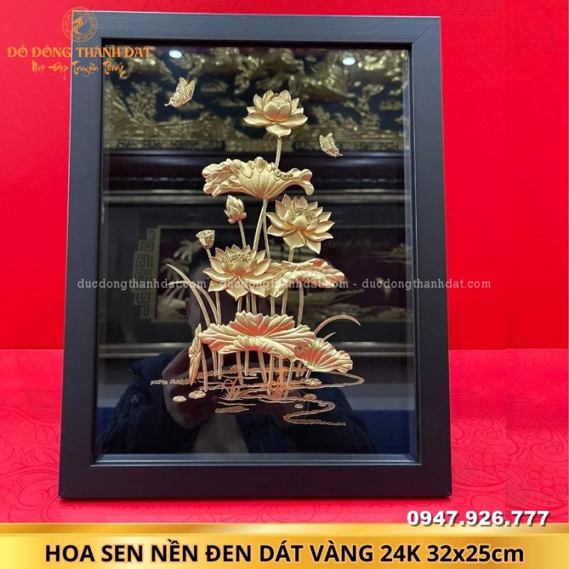 TranhSenNenDenDatVang24k 