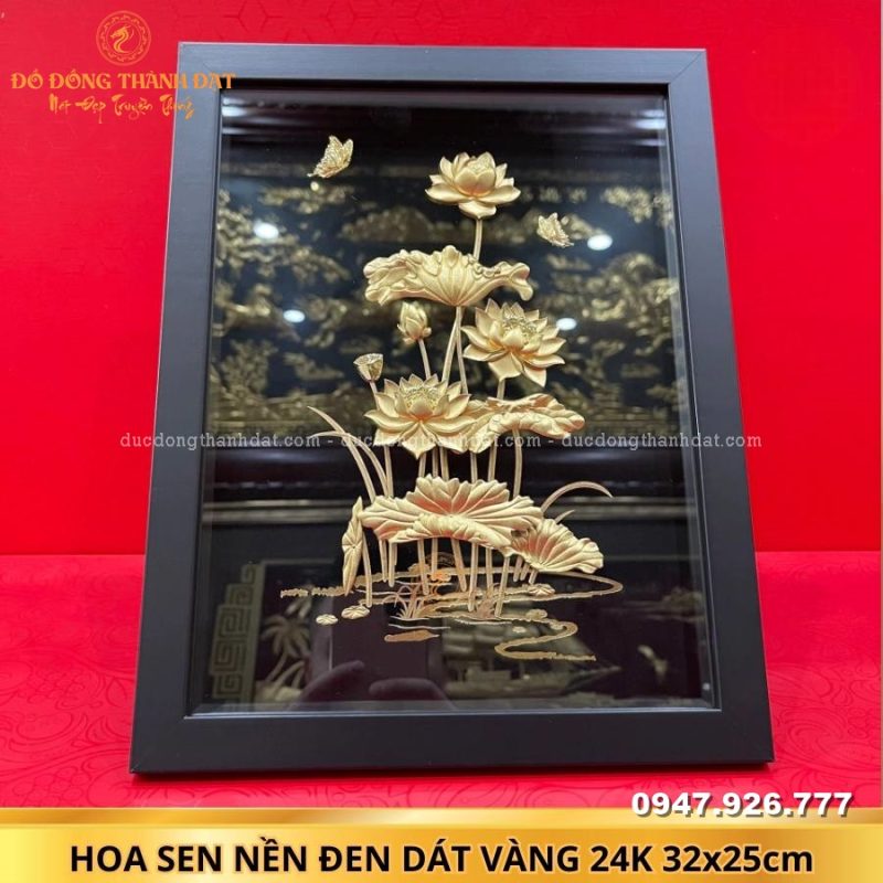 TranhSenNenDenDatVang24k 