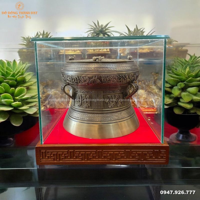 trống đồng giả cổ 25cm