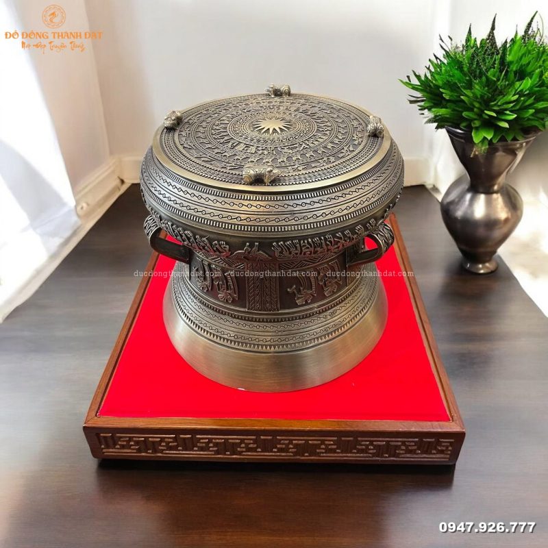 trống đồng giả cổ 25cm