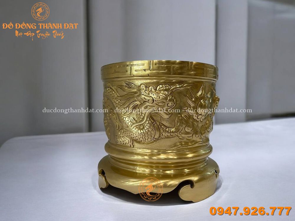 Bát hương cattut rồng nổi (4)