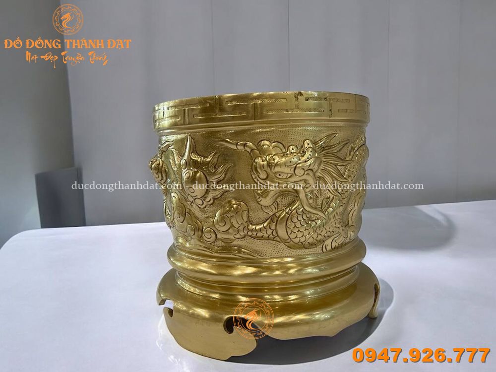 Bát hương cattut rồng nổi (5)