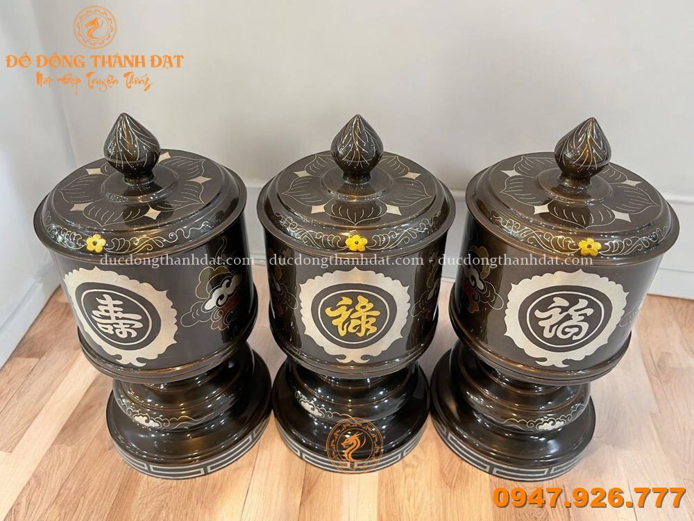 Bộ đài khảm ngũ sắc (3)