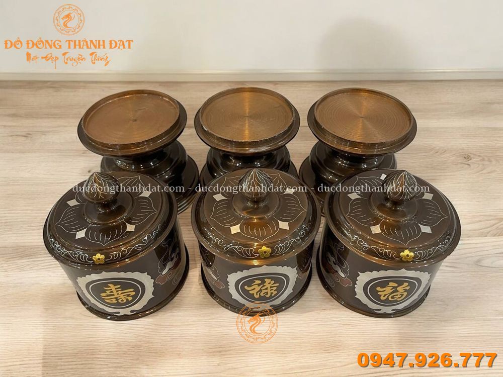 Bộ đài khảm ngũ sắc (4)