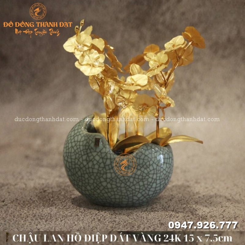 ChauLanHoDiepMaVang24k15x7.5cm