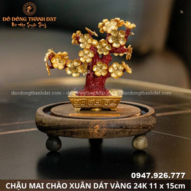 ChauMaiChaoXuanDatVang24k11x15cm