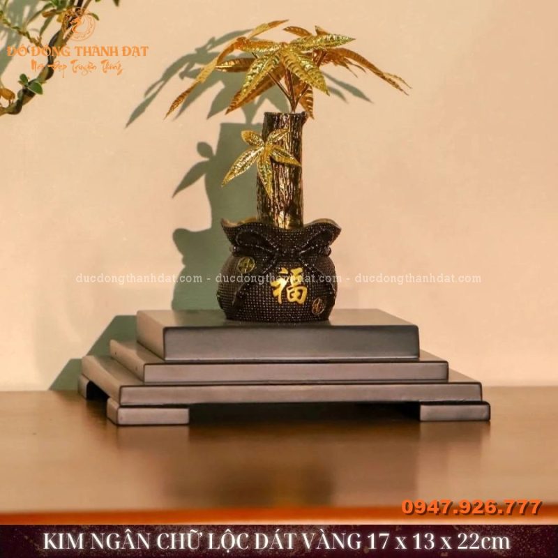 KimNganMaVang24kChuLoc17x13x22cm