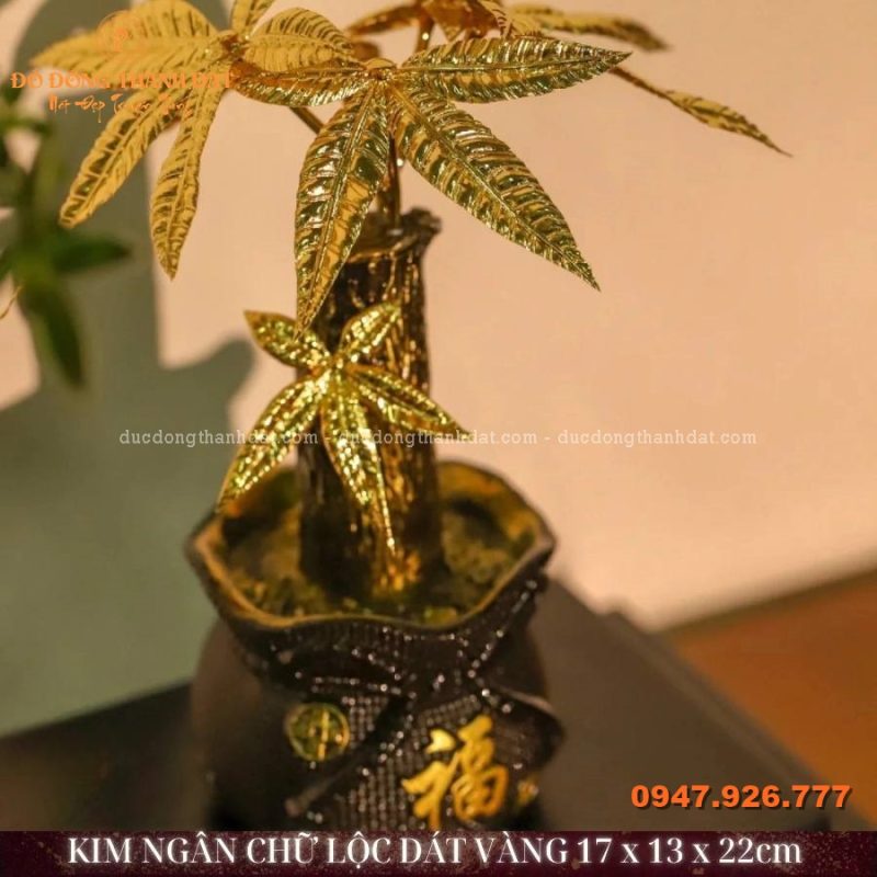 KimNganMaVang24kChuLoc17x13x22cm