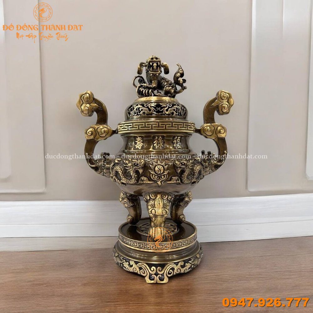 Đỉnh rồng đồng vàng hai công nghệ