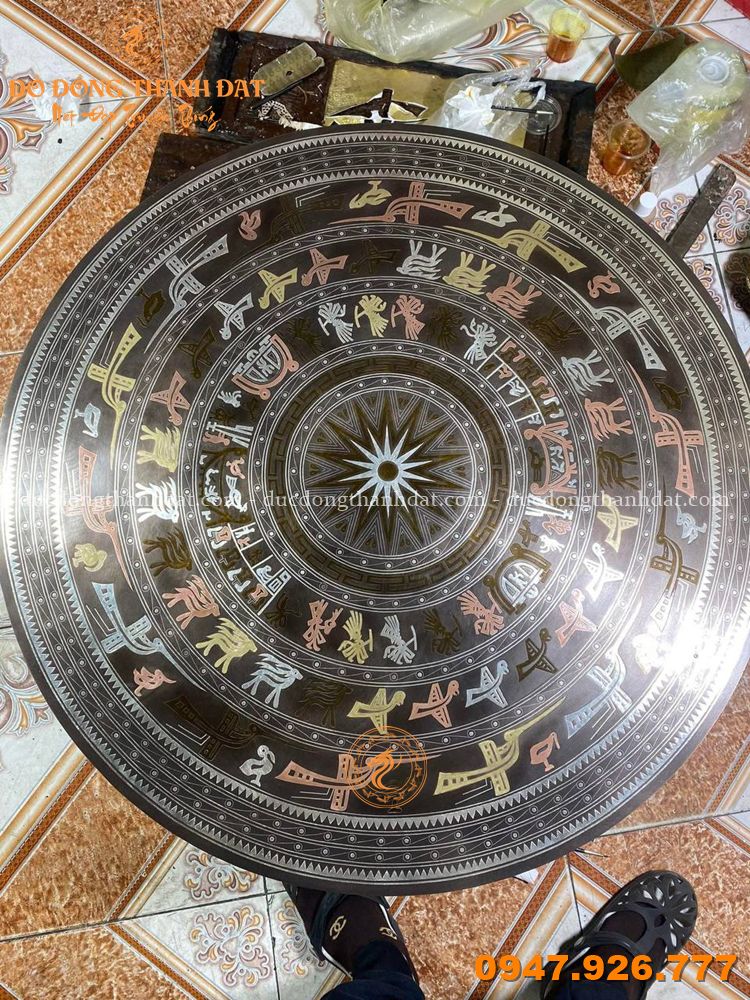 Tổng Hợp 10 Mẫu Tranh Trống Đồng Đẹp Treo Phòng Làm Việc Sang Trọng Năm 2026 10 photo 5 2025 04 16 15 12 28 1