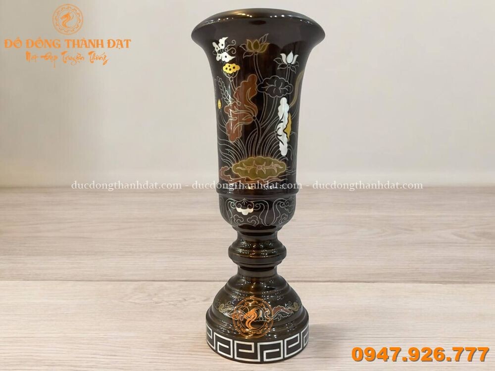 Ống Hương Khảm Ngũ Sắc Cao Cấp