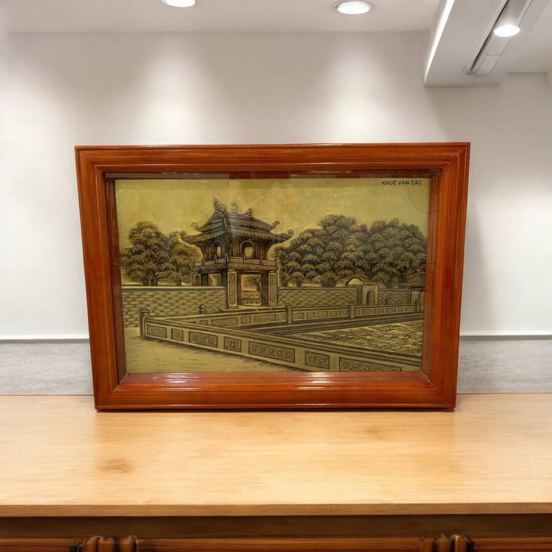 Tranh khuê văn các 1m05x75