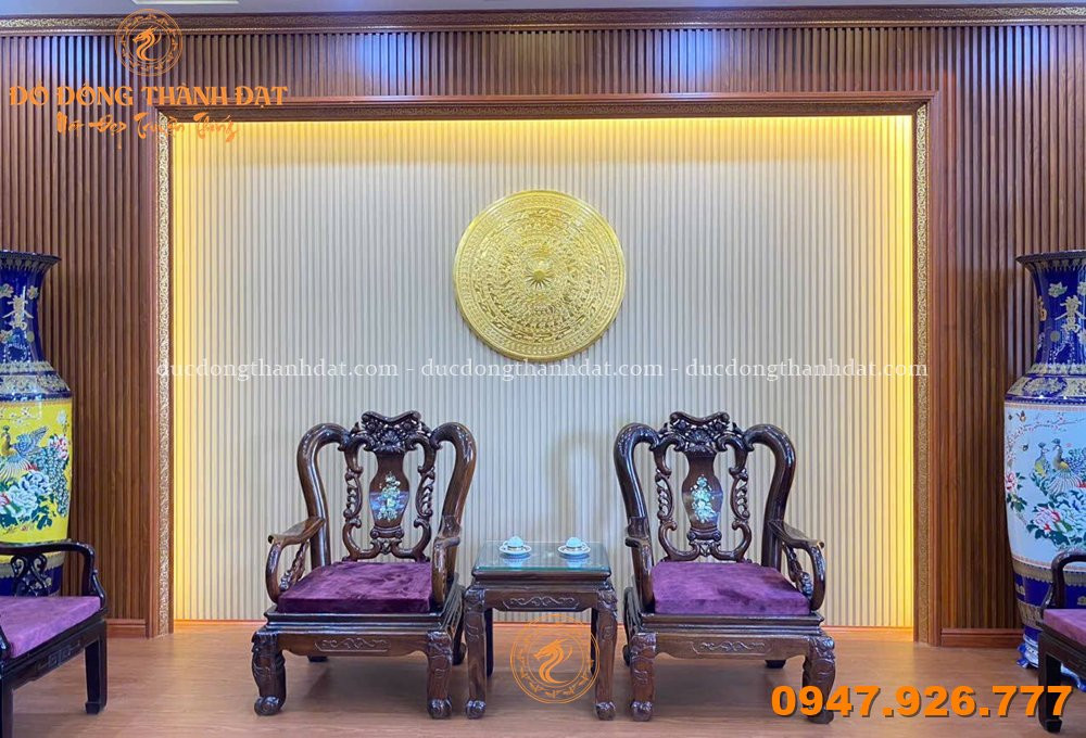 Tổng Hợp 10 Mẫu Tranh Trống Đồng Đẹp Treo Phòng Làm Việc Sang Trọng Năm 2026 21 Feedback Mat Trong Dong (10)