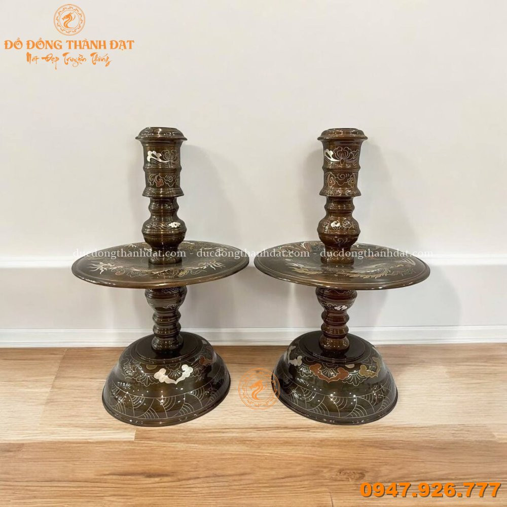 Ngũ Sự Khảm Ngũ Sắc Cao 40cm (5)