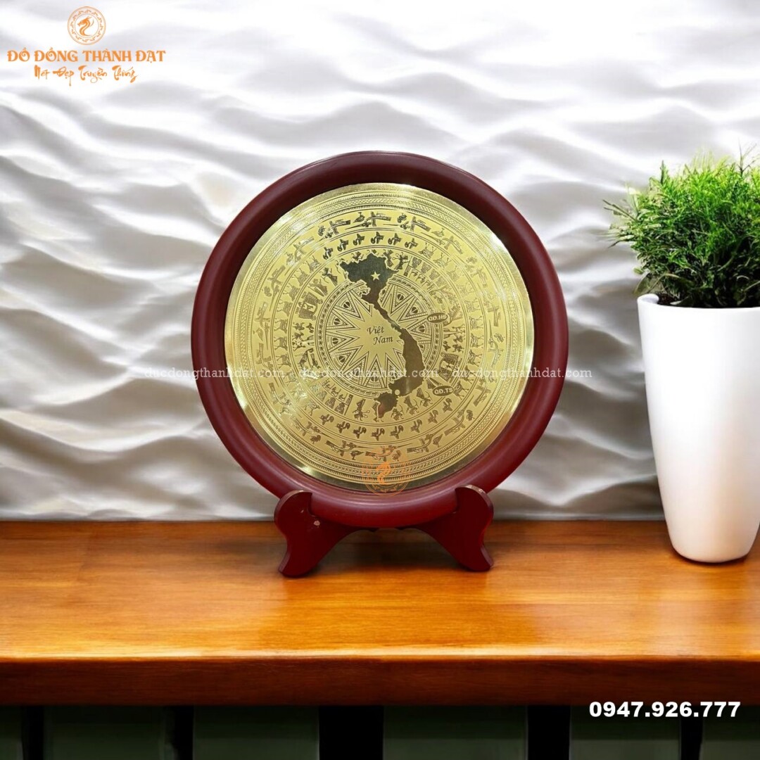 Đĩa mặt trống bản đồ Việt Nam