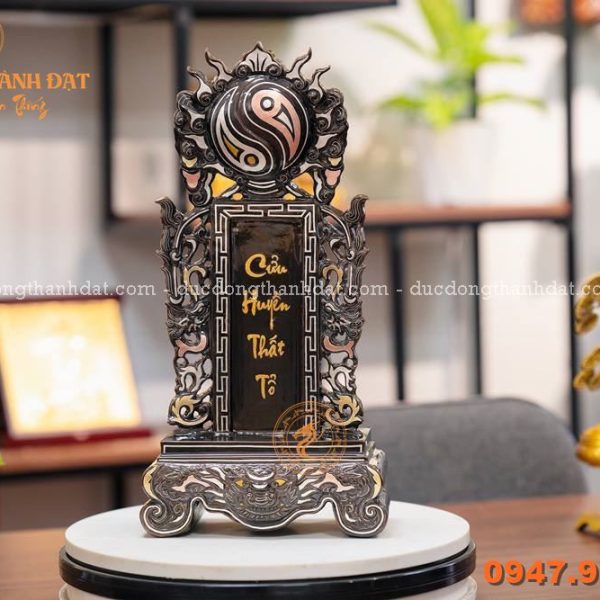 Bài Vị 42cm Khảm Ngũ Sắc (1)