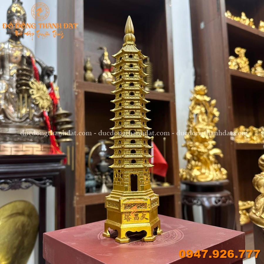 THÁP VĂN XƯƠNG – BIỂU TƯỢNG TRÍ TUỆ & THÀNH CÔNG HỌC HÀNH 2 thap-van-xuong-bang-dong-vang