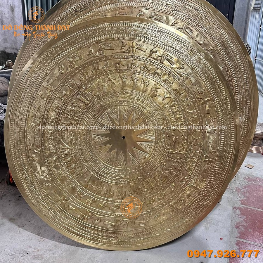 Mặt Trống Đồng 1m2 Để Mộc 1 Mat Trong Dong 1m2 Dong Vang Moc (4)