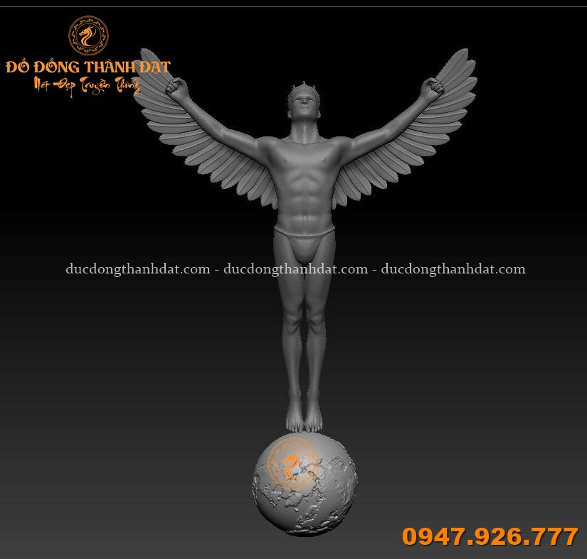 Nhận Đúc Tượng Đồng Theo Yêu Cầu – Tạo Tác Phẩm Mang Giá Trị 33 Duc Tuong Nguoi Dung Qua Dia Cau Theo Yeu Cau (1)