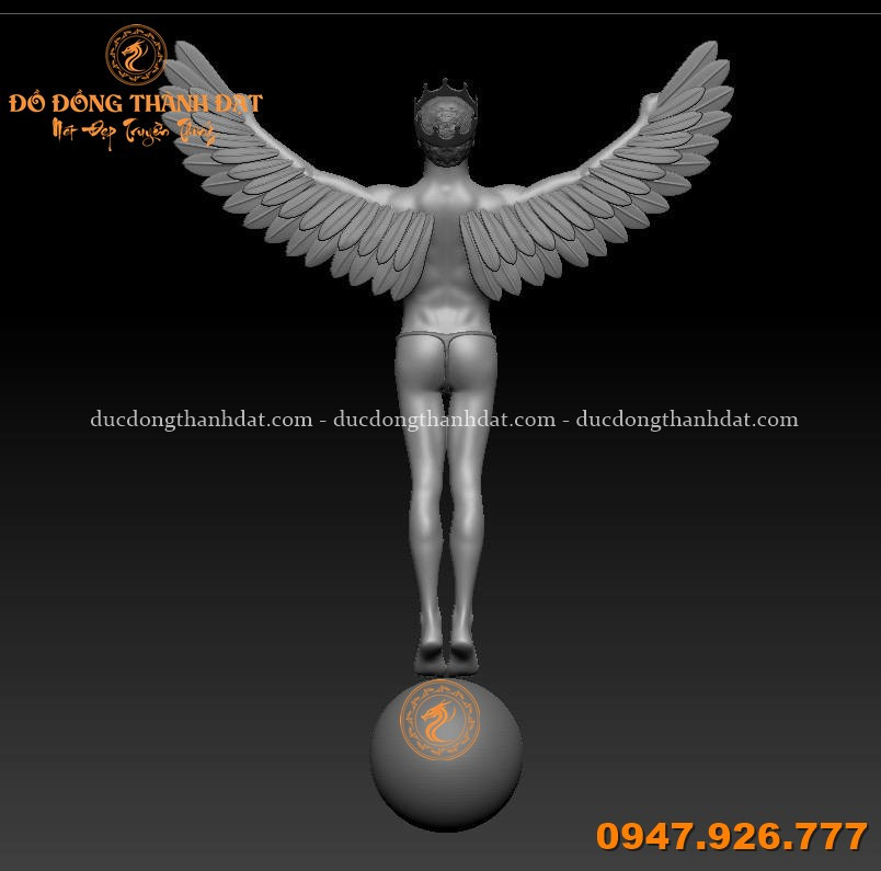 Nhận Đúc Tượng Đồng Theo Yêu Cầu – Tạo Tác Phẩm Mang Giá Trị 18 Duc Tuong Nguoi Dung Qua Dia Cau Theo Yeu Cau (2)