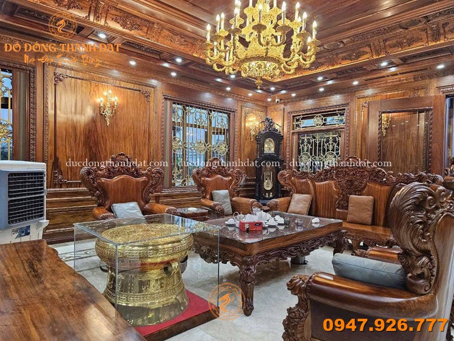 Quả Trống Đồng Mạ Vàng Cao Cấp – Biểu Tượng Văn Hóa & Quà Tặng Sang Trọng 5 Qua Trong Dong Ma Vang Phong Khach (1)