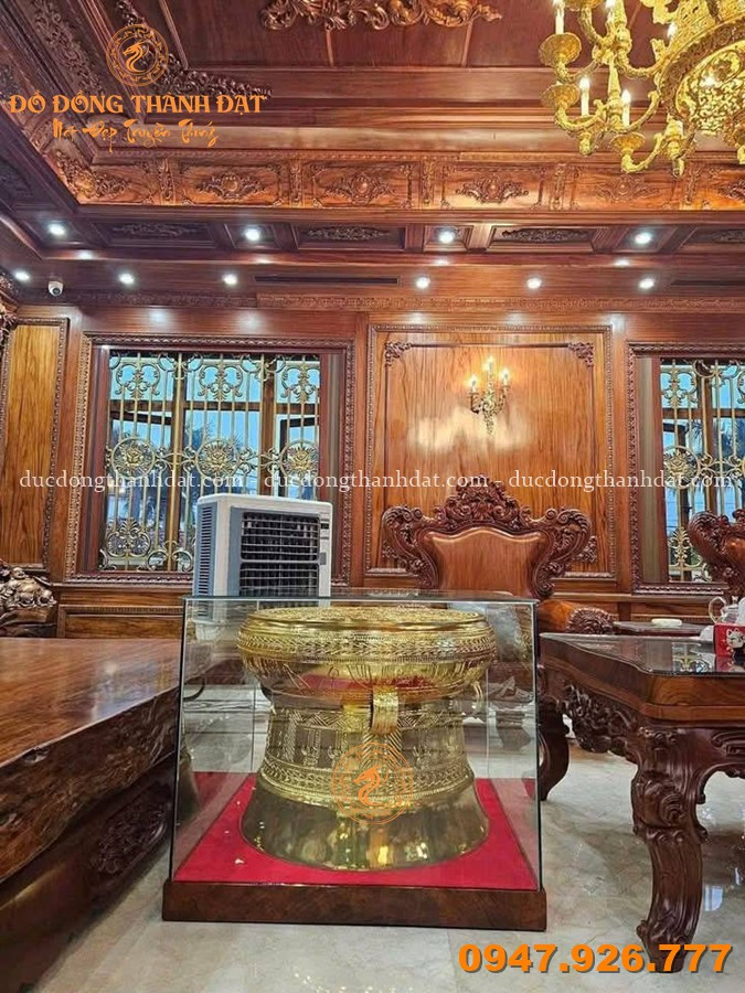 Các Mẫu Quả Trống Đồng Đẹp Phổ Biến Nhất Hiện Nay 10 Qua Trong Dong Ma Vang Phong Khach (2)