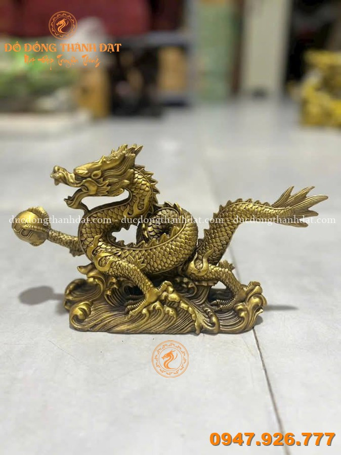 Bộ Sưu Tập Các Mẫu Tượng Rồng Bằng Đồng Đẹp Phong Thủy 7 Tuong Rong Bang Dong Phong Thuy (1)