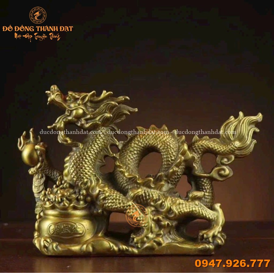 Bộ Sưu Tập Các Mẫu Tượng Rồng Bằng Đồng Đẹp Phong Thủy 5 Tuong Rong Bang Dong Phong Thuy (25)