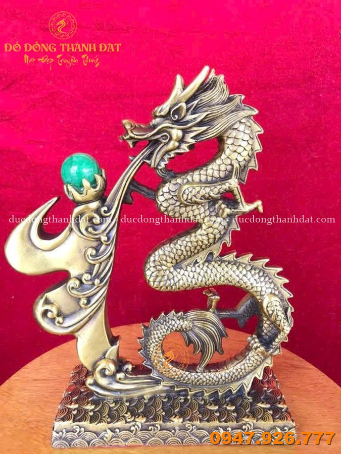 Bộ Sưu Tập Các Mẫu Tượng Rồng Bằng Đồng Đẹp Phong Thủy 13 Tuong Rong Bang Dong Phong Thuy (26)