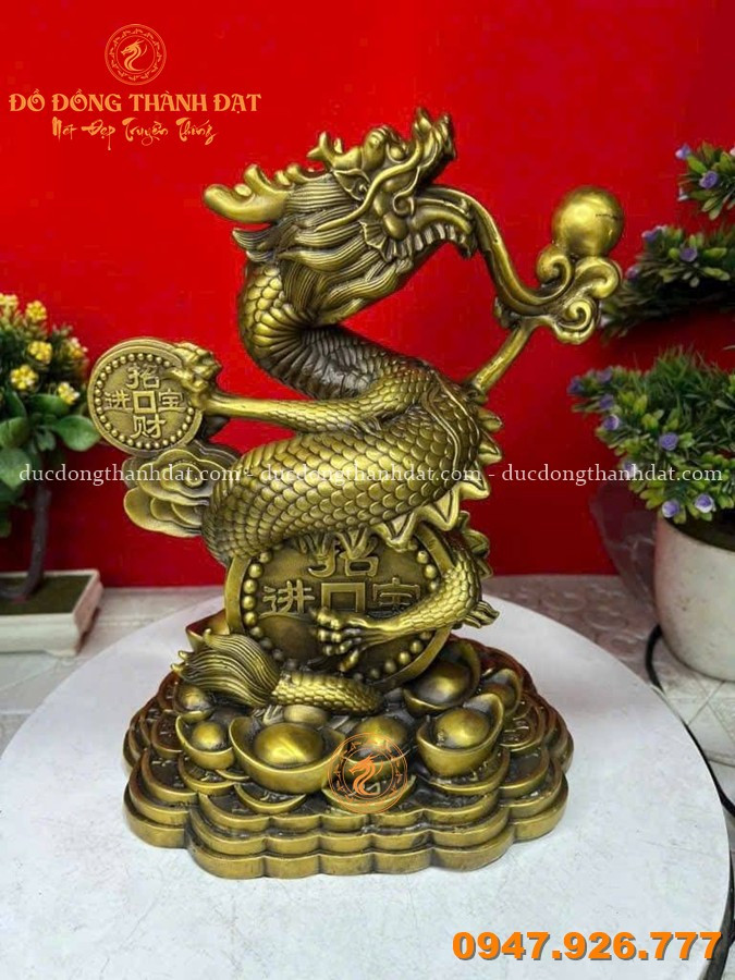 Bộ Sưu Tập Các Mẫu Tượng Rồng Bằng Đồng Đẹp Phong Thủy 3 Tuong Rong Bang Dong Phong Thuy (28)