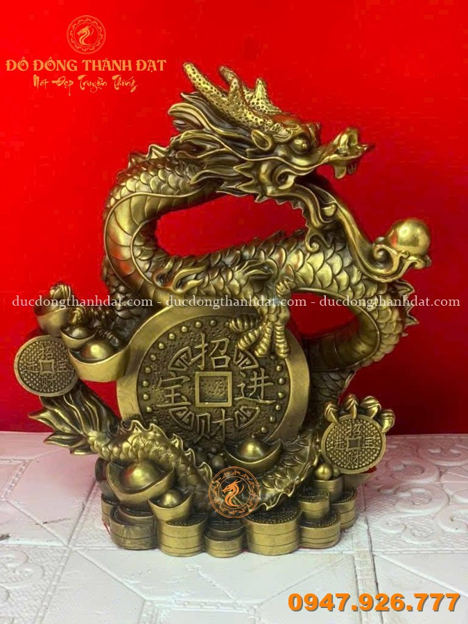 Bộ Sưu Tập Các Mẫu Tượng Rồng Bằng Đồng Đẹp Phong Thủy 2 Tuong Rong Bang Dong Phong Thuy (29)