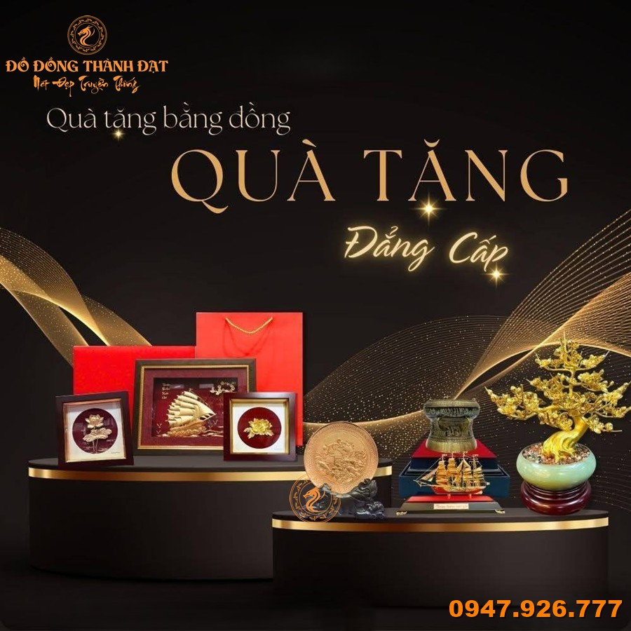 Mua quà tặng mạ vàng cao cấp ở đâu Hà Nội và TP. Hồ Chí Minh uy tín, chất lượng?