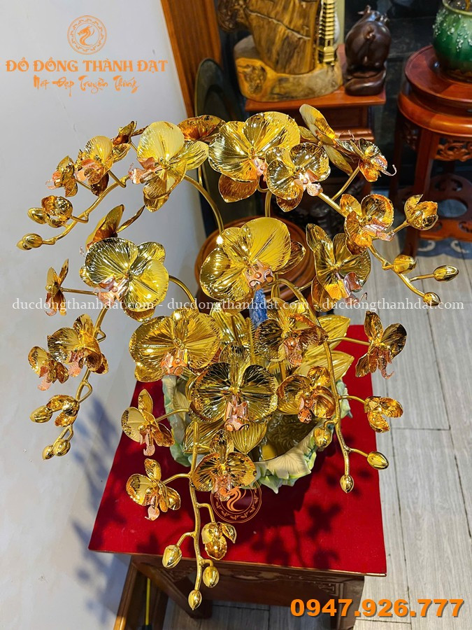 Chậu Lan Đắp Nổi Chim Công 52cm 5 Chau Lan Dap Noi Chim Cong 52cm (5)