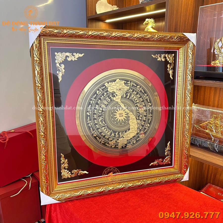 Mặt Trống CNC Có Bản Đồ 40cm Khung 70cm 5 Mat Trong Cnc Ban Do Khung 70 (6)