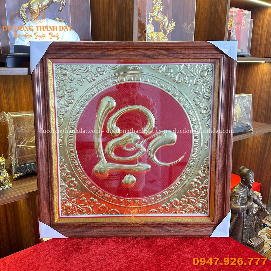 Tranh Chữ Lộc Việt 56cm 2 Tranh Chu Loc Viet 56cm (2)