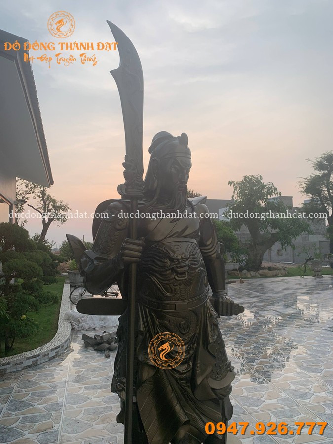 Tượng Quan Vân Trường Bằng Đồng Màu Hun Cao 2m 11 Tuong Quan Van Truong Bang Dong Cao 2m4 (22)