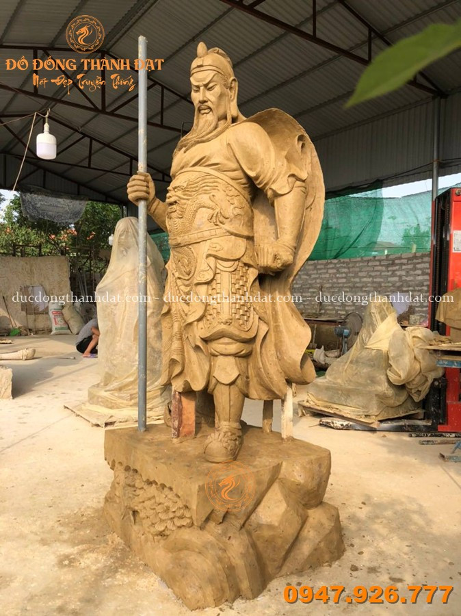 Tượng Quan Vân Trường Bằng Đồng Cao 2m4 5 Tuong Quan Van Truong Bang Dong Cao 2m4 (8)