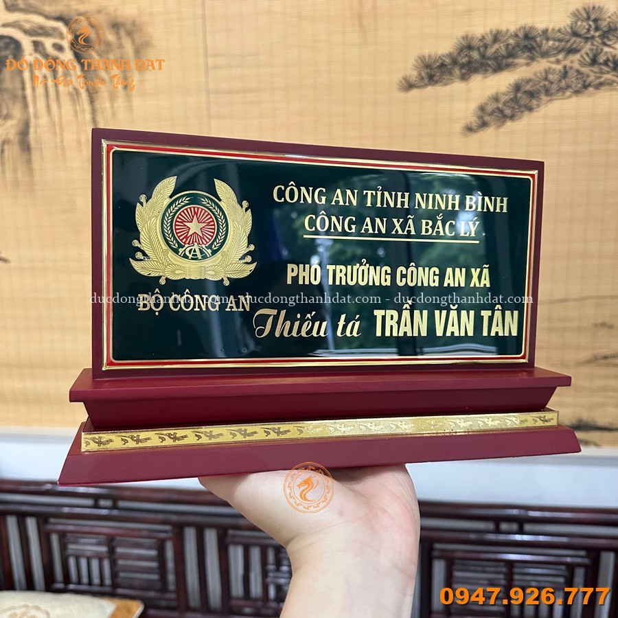 Biển Chức Danh Bằng Đồng Kt: 27x17x7cm 3 Bien Chuc Danh Bang Dong (2)