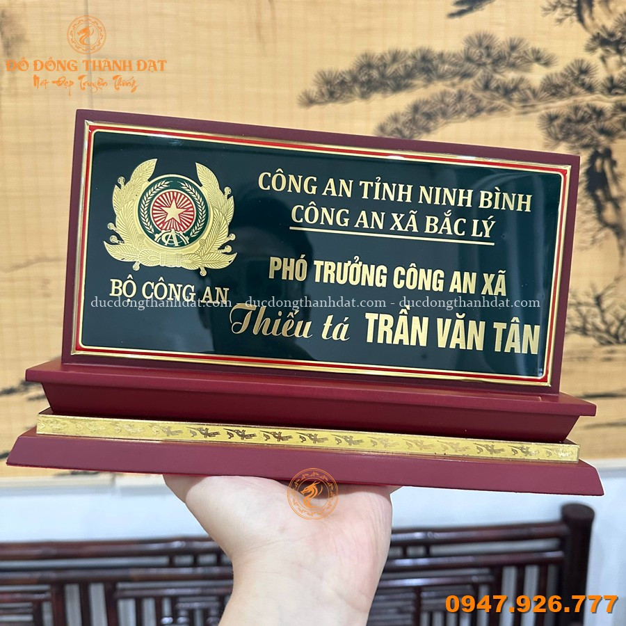 Biển Chức Danh Bằng Đồng Kt: 27x17x7cm 2 Bien Chuc Danh Bang Dong (3)